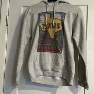 Women’s gray “Texas” hoodie size S